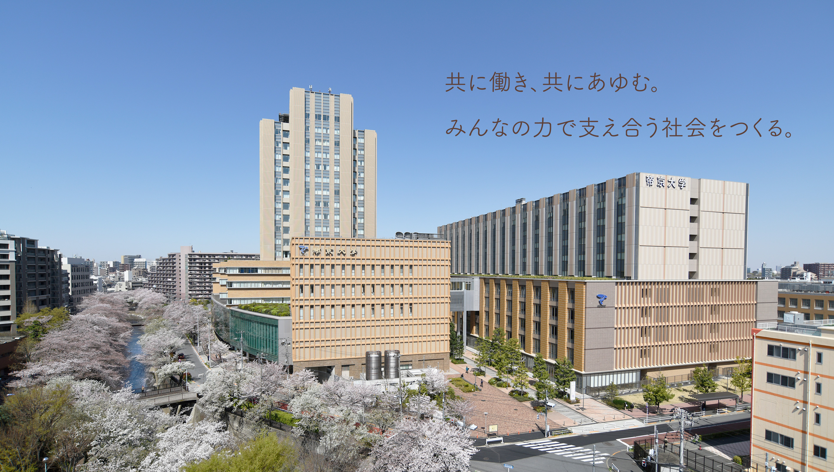 共に働き、共にあゆむ。みんなの力で支え合う社会をつくる。